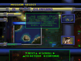 Battle Stations screenshot 5 for Sega Saturn